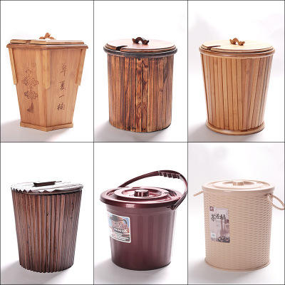 茶桶茶渣桶排水桶带盖塑料垃圾桶家用茶台水桶大号泡茶废水桶 商品图0