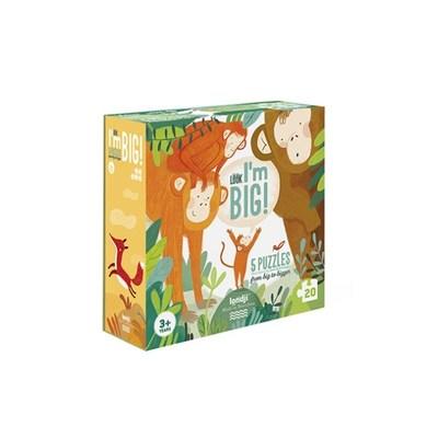 西班牙 Londji看！我长大啦！4片拼图*5 （低龄宝宝适用） 商品图0