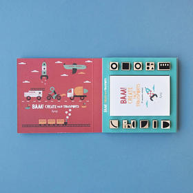 西班牙 Londji交通工具印泥积木作画三合一活动书