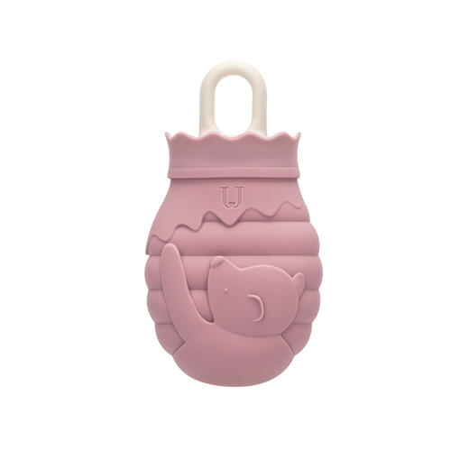 摩登主妇热水袋注水可爱毛绒女生小号暖肚子暖手宝热敷防爆暖水袋 商品图4