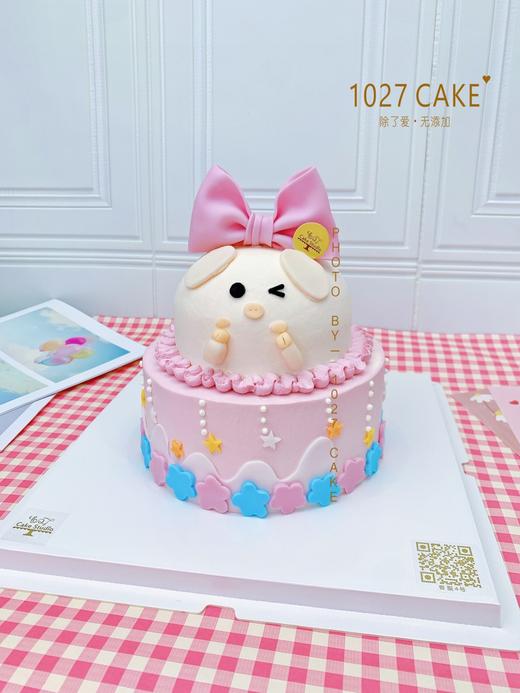 1027CAKE | 做个精致的猪猪女孩 双层 猪猪主题 商品图2
