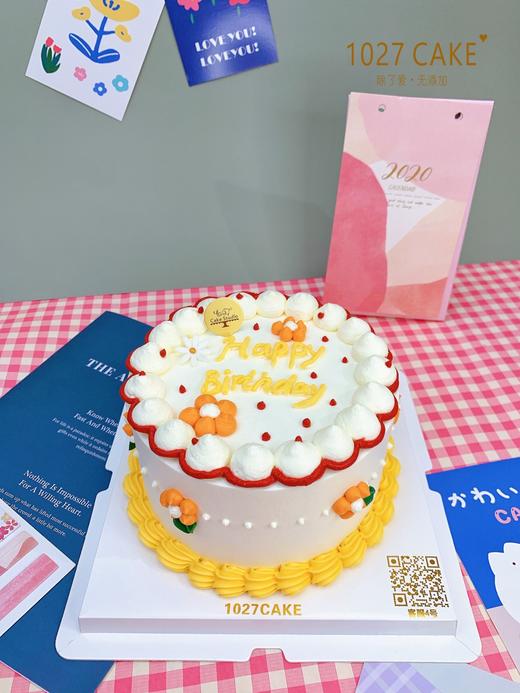 1027CAKE | 花花蛋糕 少女风格简约 商品图0