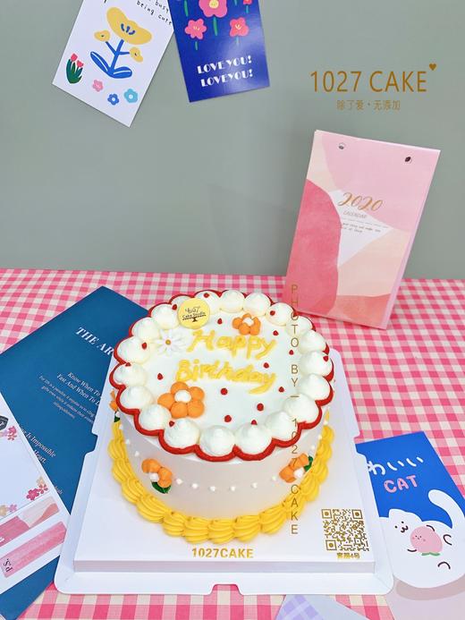 1027CAKE | 花花蛋糕 少女风格简约 商品图2