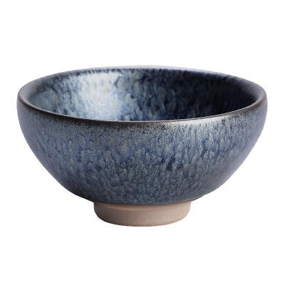 纯手工建盏铁胎油滴百花盏茶盏陶瓷茶具功夫茶杯主人杯品茗杯 商品图3