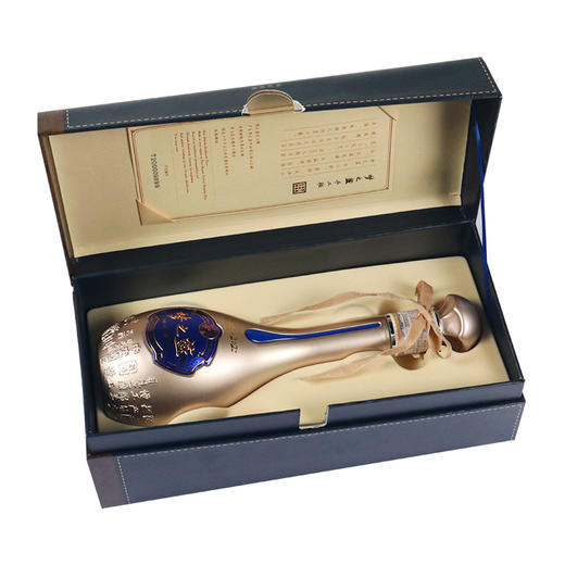 18版洋河蓝色经典梦之蓝 手工班52度500ML浓香型礼盒装白酒一箱4瓶 商品图3