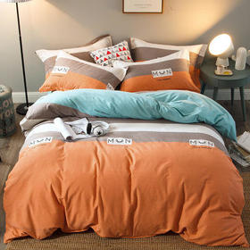 MY-WTS加厚保暖纯棉磨毛四件套