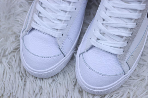 耐克/NIKE  耐克开拓者倒勾板鞋 白黑皮面加帆布 商品图2