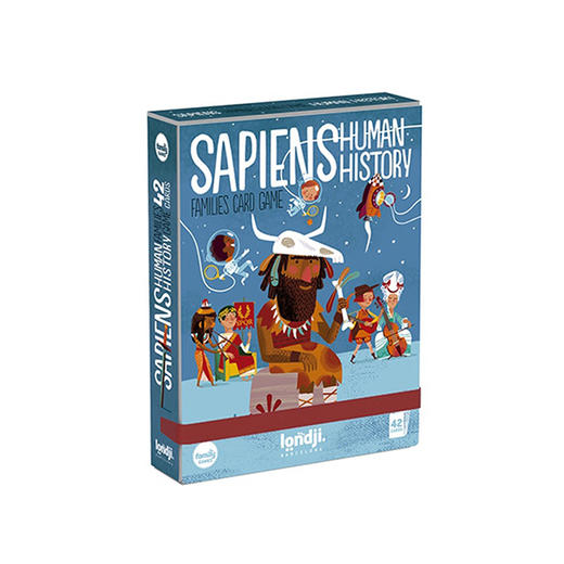 西班牙 Londji人类的历史纸牌游戏 商品图0