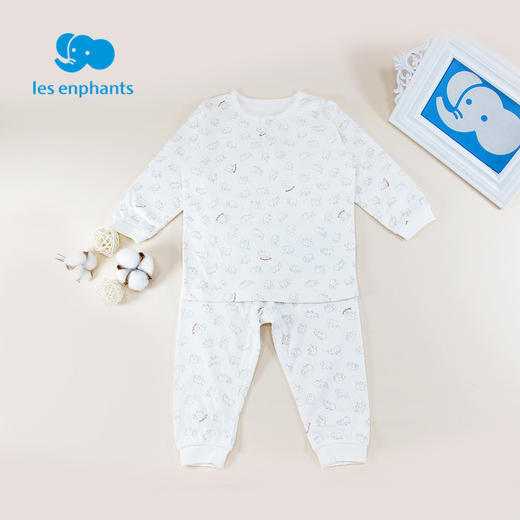 丽婴房-内衣类（冬）B8两粒扣套装 N无芯空气层（加盟 商品图0