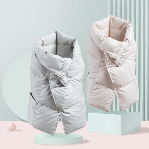 多功能羽绒毯，95%白鹅绒填充，保暖披肩/U型枕/保暖半身裙/保暖沙发毯，多重功能，一次拥有 商品图5