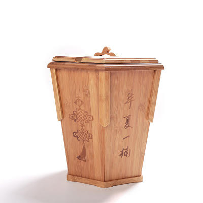 茶桶茶渣桶排水桶带盖塑料垃圾桶家用茶台水桶大号泡茶废水桶 商品图2