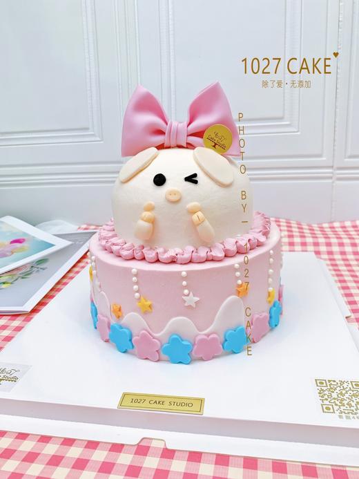 1027CAKE | 做个精致的猪猪女孩 双层 猪猪主题 商品图3