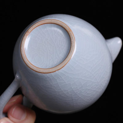 公道杯汝窑开片家用陶瓷大号倒茶公杯分茶器功夫茶具配件单个可养 商品图2