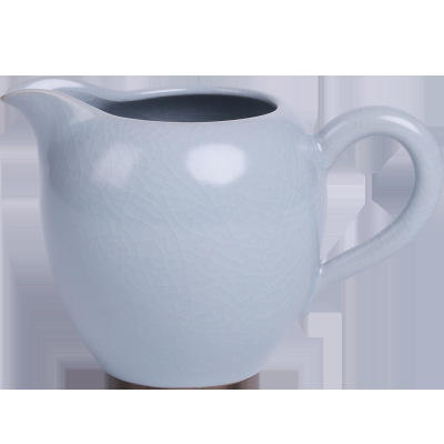 公道杯汝窑开片家用陶瓷大号倒茶公杯分茶器功夫茶具配件单个可养 商品图4