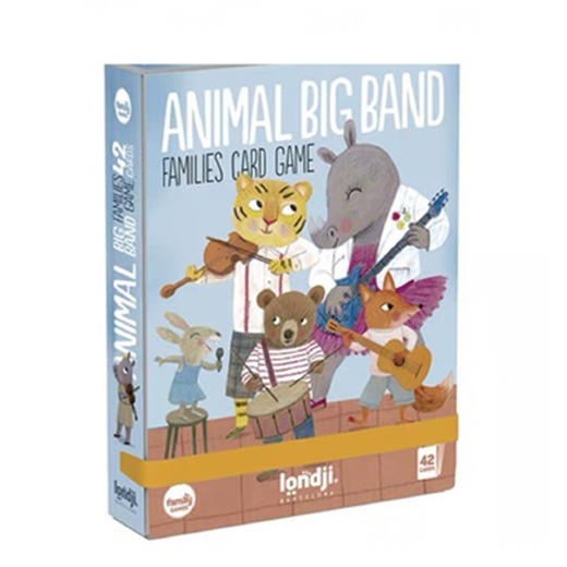 西班牙 Londji动物乐队纸牌游戏 商品图0