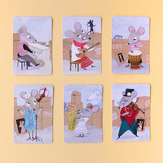 西班牙 Londji动物乐队纸牌游戏 商品图3