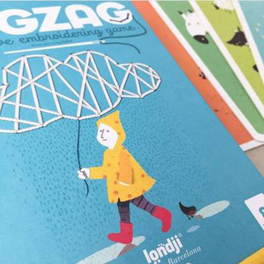 西班牙 Londji艺术插画和编织手工游戏 商品图0