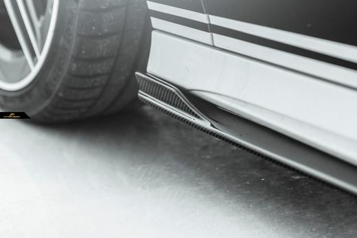 奔驰W118 CLA 250 35 45 AMG 专用 FDGT 高品質 碳纤 侧裙 商品图3