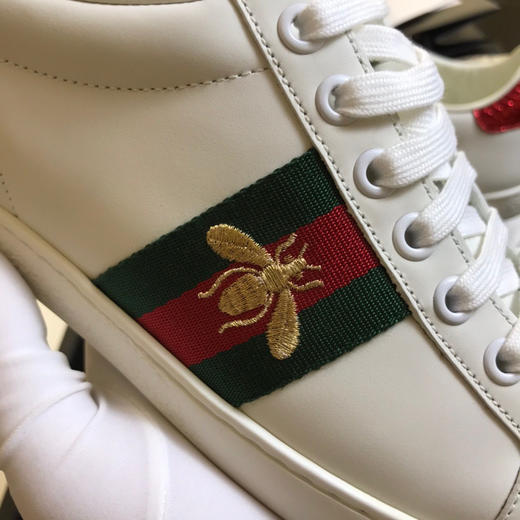 GG经典蜜蜂🐝小白鞋 商品图6