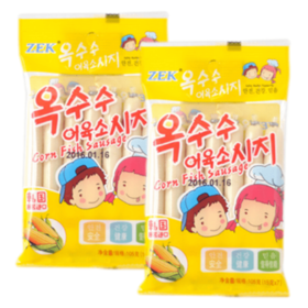 [2捆绑]ZEK 玉米鳕鱼肠15g*7*2【中】