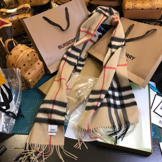 Bbr经典羊绒围巾-多色可选 商品图4