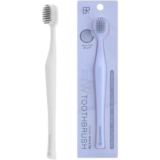 丹纯 纤软宽面牙刷（白茉莉）【中】  商品图0