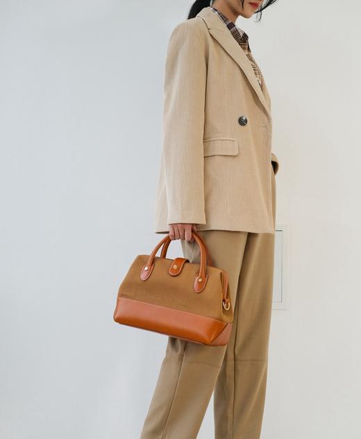 米色宽松灯芯绒西装通勤外套文艺复古百搭【付款3-5天发货周末顺延】 商品图0