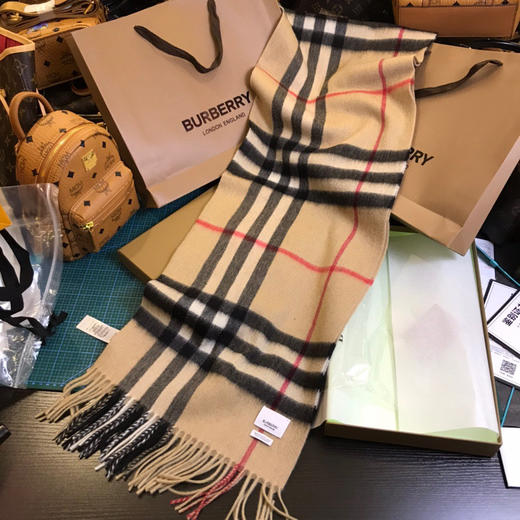 Bbr经典羊绒围巾-多色可选 商品图5