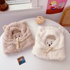 【小熊保暖围脖护耳帽】日系可爱卡通小熊耳朵帽 羊羔毛绒雷锋帽保暖加厚护耳一体帽 商品缩略图2