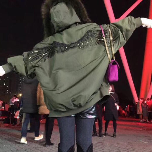 纯原单6990 意大利miss家新款皮草两件套大衣外套1128m 商品图4