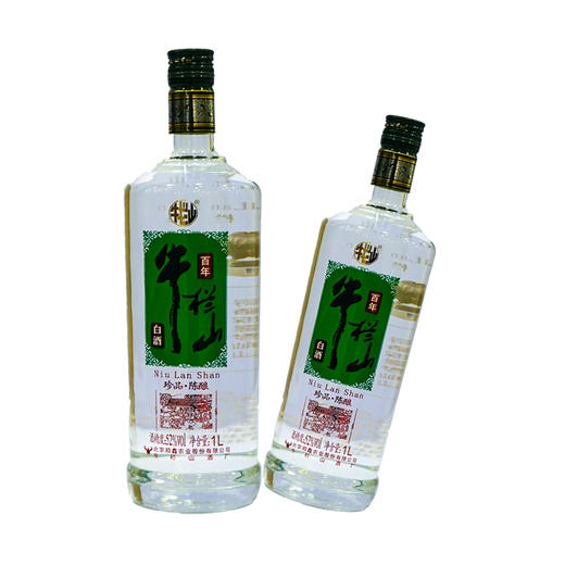 牛栏山珍品陈酿白年白酒52%  【1L】 商品图0