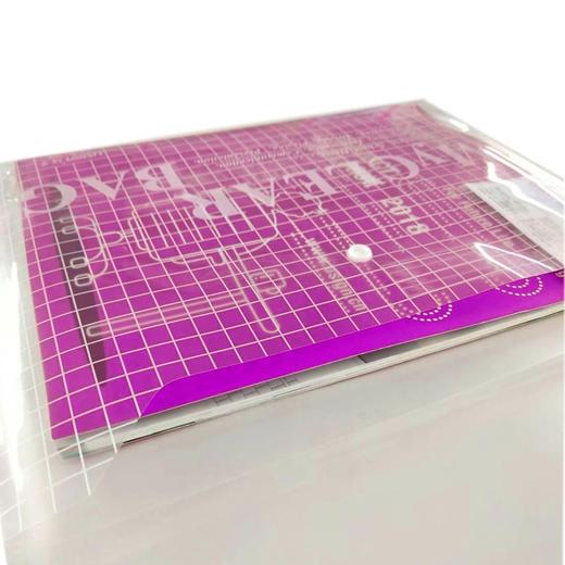 红杰18C厚a4钮扣按扣文件袋透明塑料档案资料袋材料袋文件夹加厚文档收纳袋子20个/包 商品图5