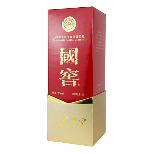 国窖1573经典装 38度纯粮食高粱浓香型白酒500ml一箱6瓶 商品图2