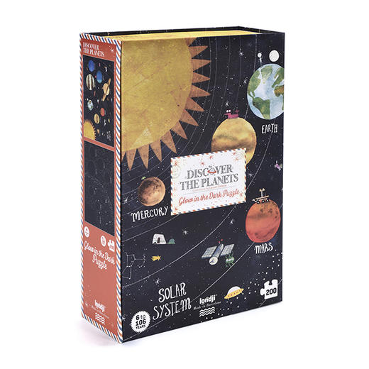 西班牙 Londji探索行星200片夜光拼图 商品图3