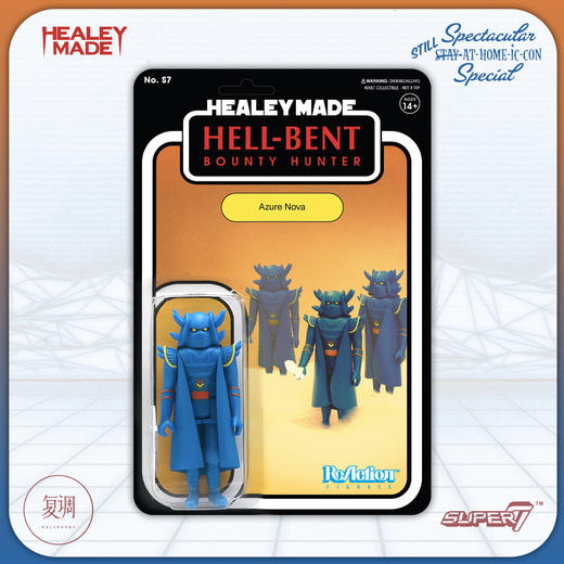 现货 Super7 Healeymade Hellbent 限定版 复古 挂卡 商品图2