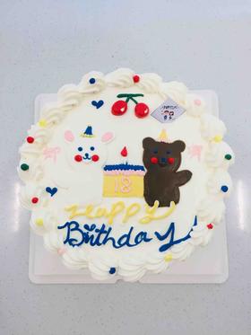 手绘兔熊 下单前请仔细阅读商品详情