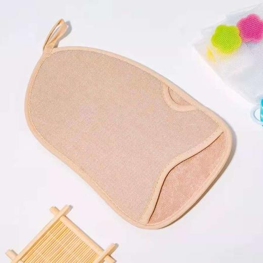 「去鸡皮、角质、清毛孔就选它」专利型洗澡巾搓澡巾 搓泥如下雨 轻松不费力不伤肤 去除皮肤角质清爽止痒，买就送血橙沐浴露，款式颜色随机发 商品图5