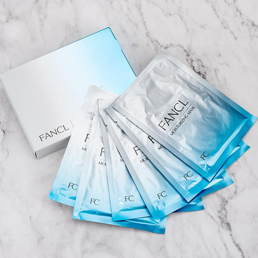 日本fancl芳珂 盈润细致精华面膜18ml*6枚(z)