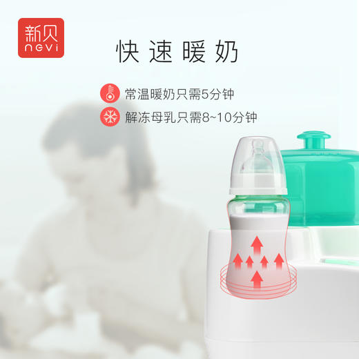 新贝二合一暖奶消毒器XB-8608 商品图3