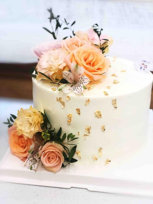 鲜花奶油蛋糕 下单前请仔细阅读商品详情 商品图1