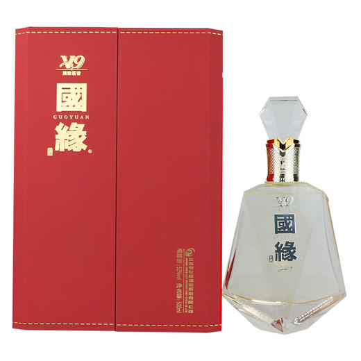 今世缘国缘V9 52度清雅酱香高端商务白酒500ml 一箱4瓶 商品图2