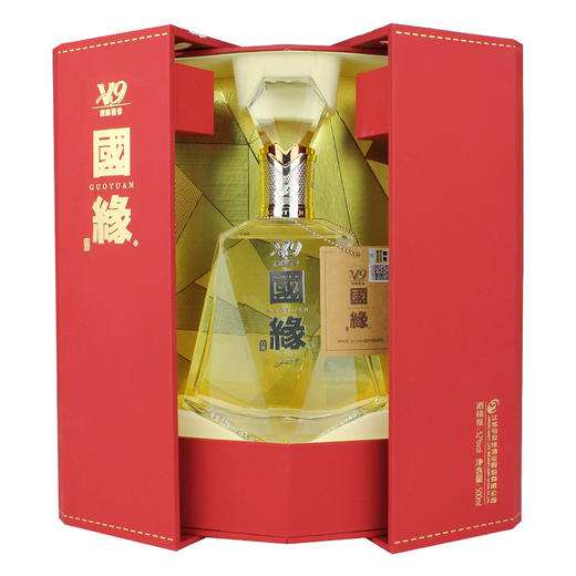 今世缘国缘V9 52度清雅酱香高端商务白酒500ml 一箱4瓶 商品图4