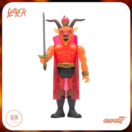 现货 Super7 Slayer Born of Fire金属乐队 复古挂卡潮玩 商品图3