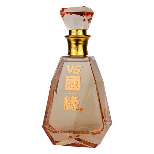 今世缘国缘V6 49度高端商务白酒500ml装宴会礼酒 一箱4瓶 商品图3