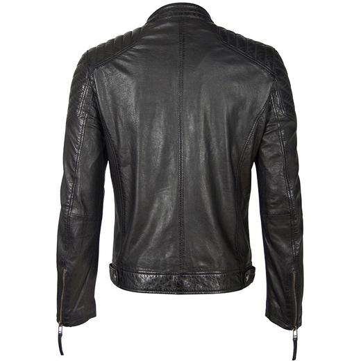 德国Gipsy猎皮仕 男士立领机车皮夹克 简约风皮衣 商品图1