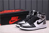 乔丹/Air Jordan aj1 乔丹1代 乔1高帮Air Jordan 1 High OG WMNS “Silver Toe” 货号：CD0461-001      乔1高帮黑银 商品缩略图1