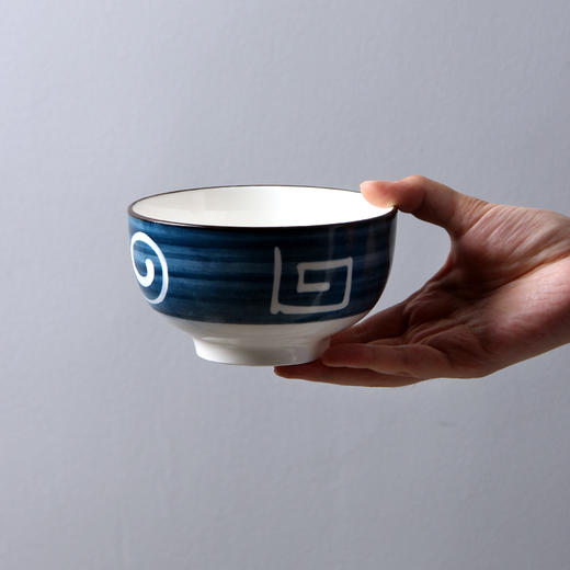 【薇娅直播同价！】日式和风陶瓷餐具 甲骨文/千叶草 创意简约饭桌家居家庭用 商品图7