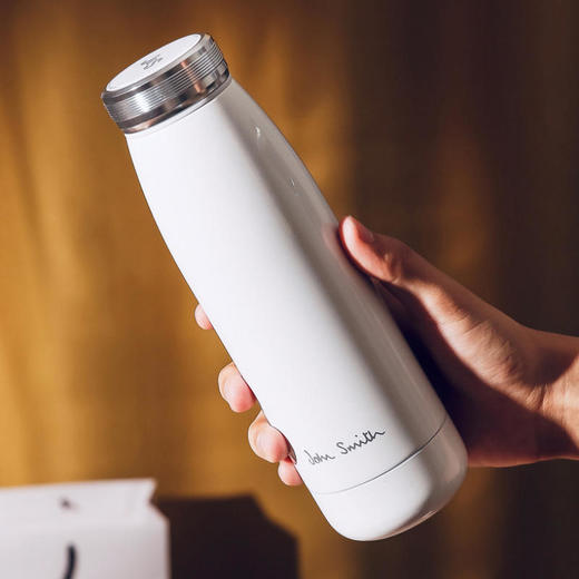 【溶油塑身抗氧美肤】JohnSmith碎水杯316不锈钢材质ALPS矿石颗粒精美包装 商品图1