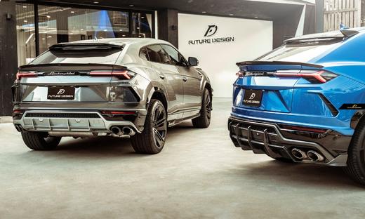 兰博基尼URUS FD 高品质 碳纤维 三件式 尾翼 商品图0