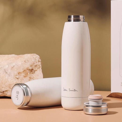 【溶油塑身抗氧美肤】JohnSmith碎水杯316不锈钢材质ALPS矿石颗粒精美包装 商品图0